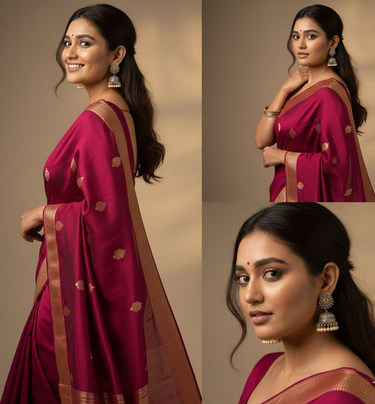 Royal Yellow Oxidised Floral Earring